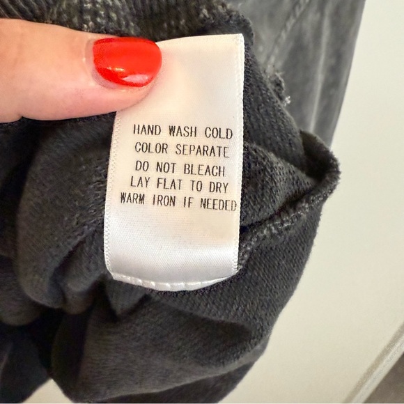 Lelis USA Mineral Wash Crewneck Sweatshirt Sz Medium - Picture 7 of 10